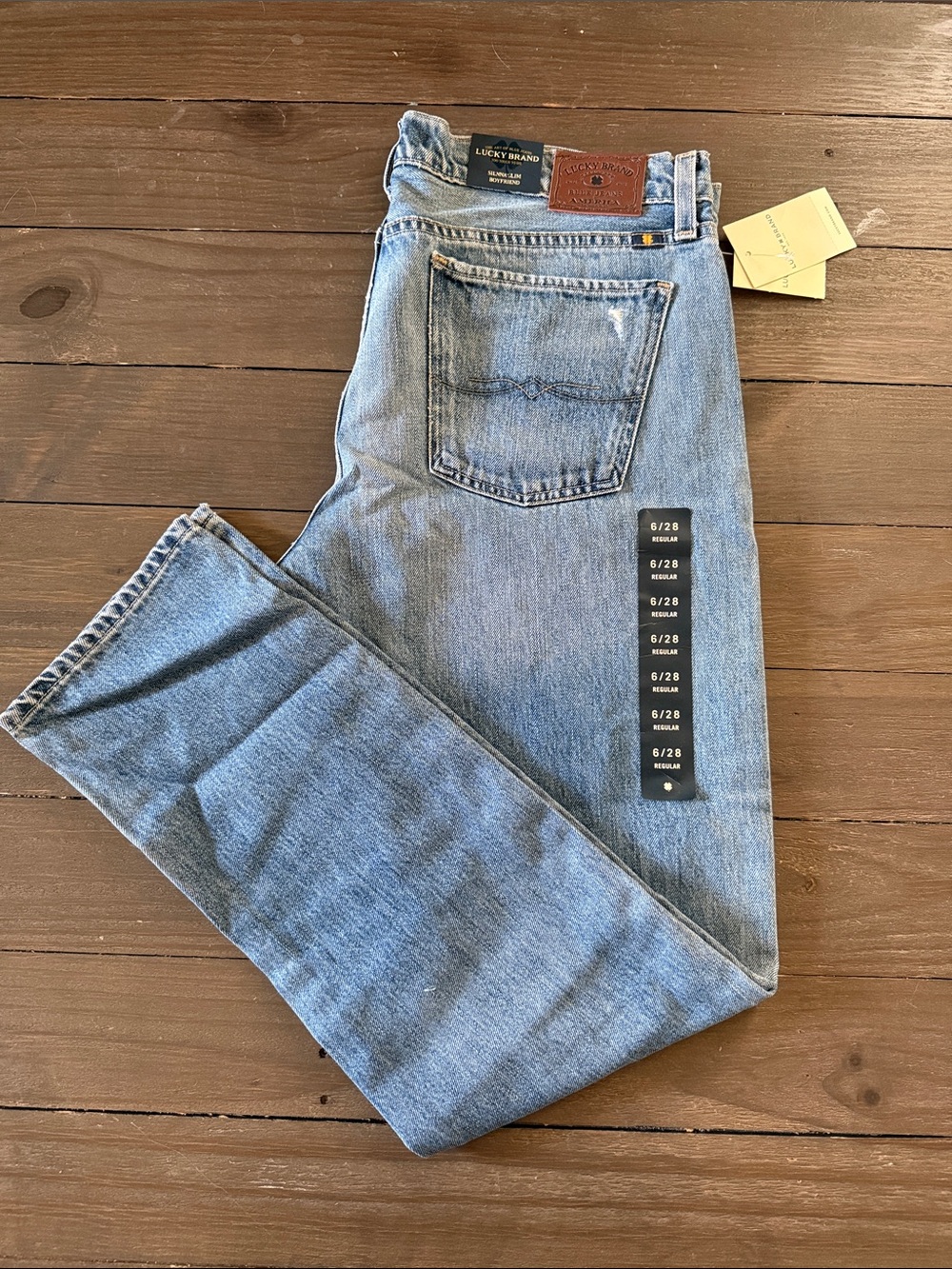Lucky Brand Sienna Slim Boyfriend Jeans